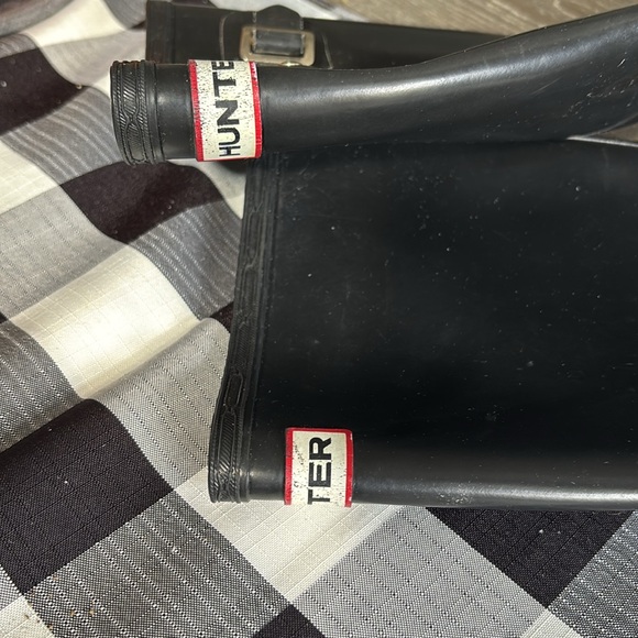 Hunter Rain boots Black Wellies - Picture 5 of 12